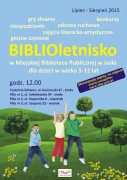 Akcje: BIBLIOletnisko w MBP w Jaśle