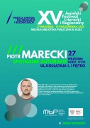 Festiwal: Spotkanie z Piotrem Mareckim