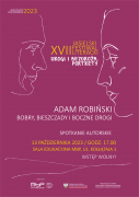 Festiwal: Bobry, Bieszczady i boczne drogi – spotkanie autorskie z Adamem Robińskim