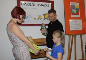 Święto wolnych książek w Miejskiej Bibliotece Publicznej w Jaśle