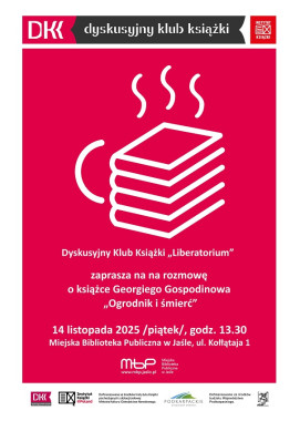 Kluby: Georgi Gospodinow „Ogrodnik i śmierć”