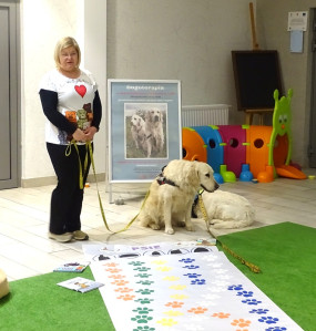 Potrzeby psa – zajęcia dogoterapeutyczne w MBP w Jaśle