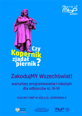 Projekty: ZakodujMY Wszechświat! Warsztaty programowania i robotyki dla dzieci