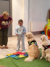 Cztery łapy, setki uśmiechów – dogoterapia w jasielskiej bibliotece - Zdjęcie nr 18