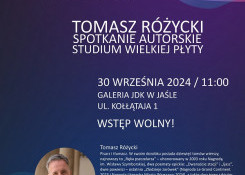 Festiwal: Studium Wielkiej Płyty – spotkanie z Tomaszem Różyckim